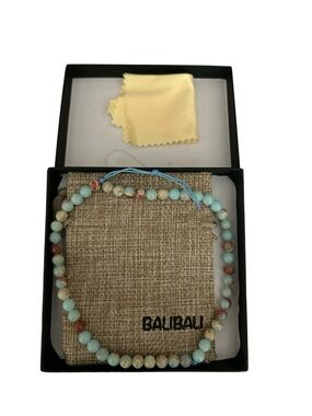 Light Blue Amazonite Beaded Phone Charm